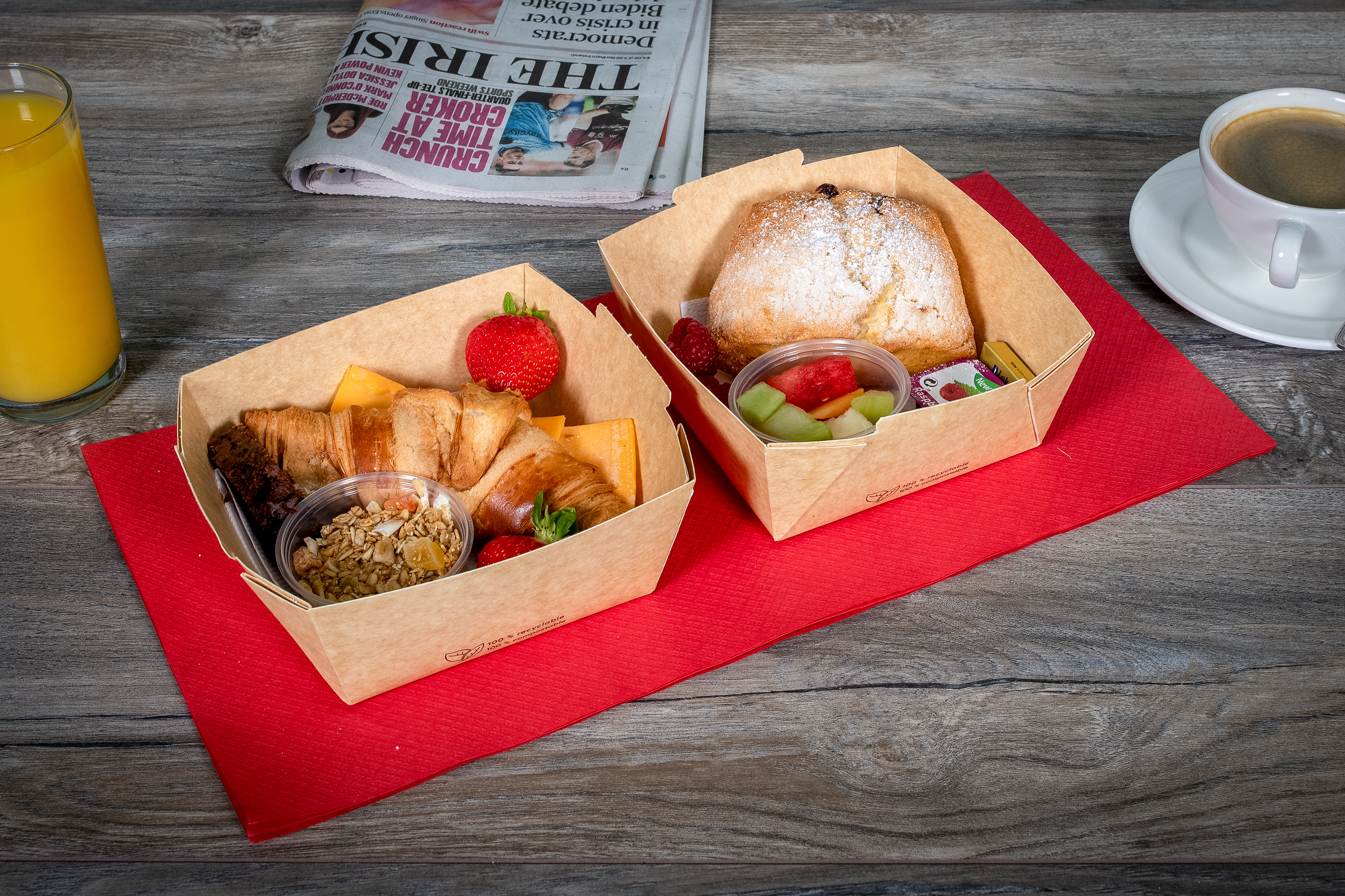 Individual Breakfast Boxes | Dublin Catering Delivered | Sweet Cicely